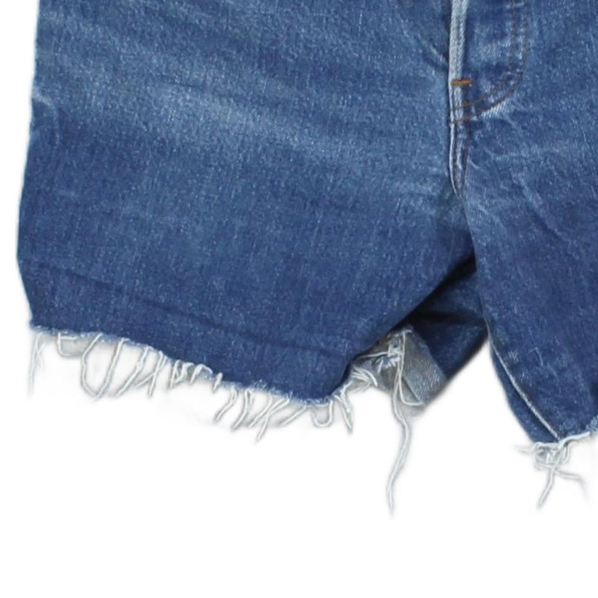 Womens Denim Shorts Frayed