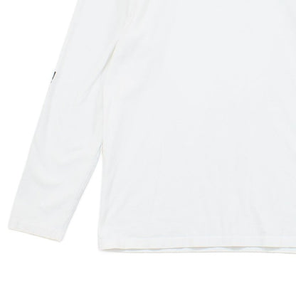 Mens T-Shirt Long Sleeve Logo Crew Neck