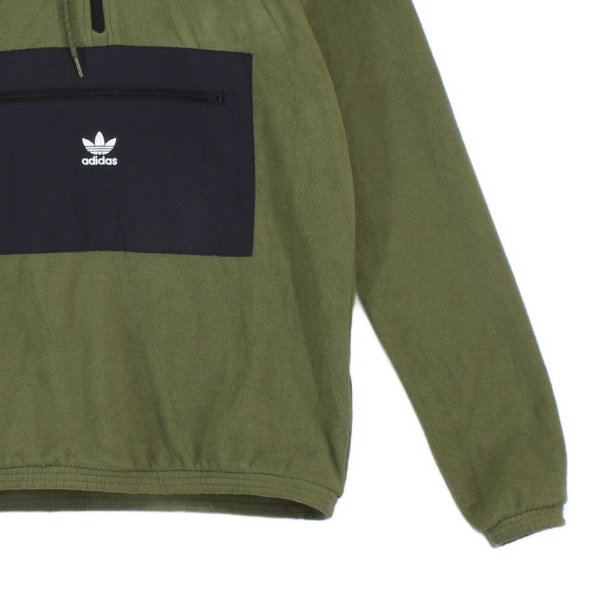Mens Fleece Hoodie Hooded Streetwear Athletic 1/4 Zip