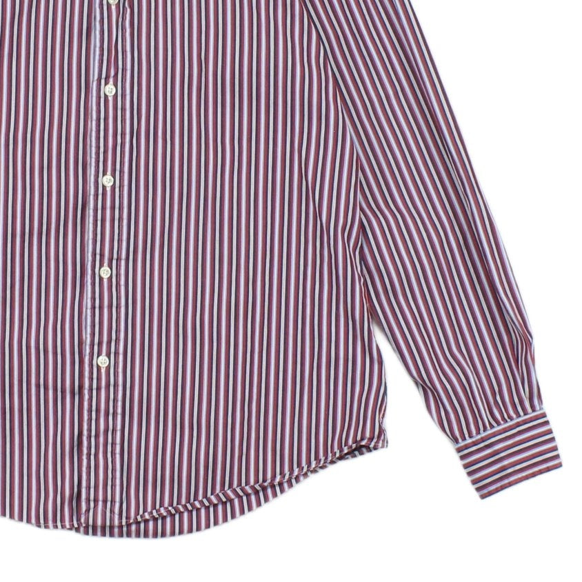 Mens Striped Shirt Button Down Custom Fit