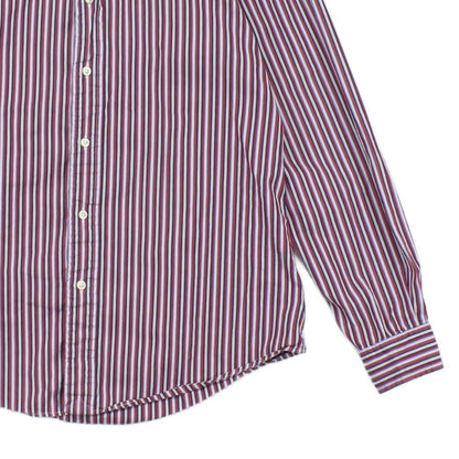 Mens Striped Shirt Button Down Custom Fit