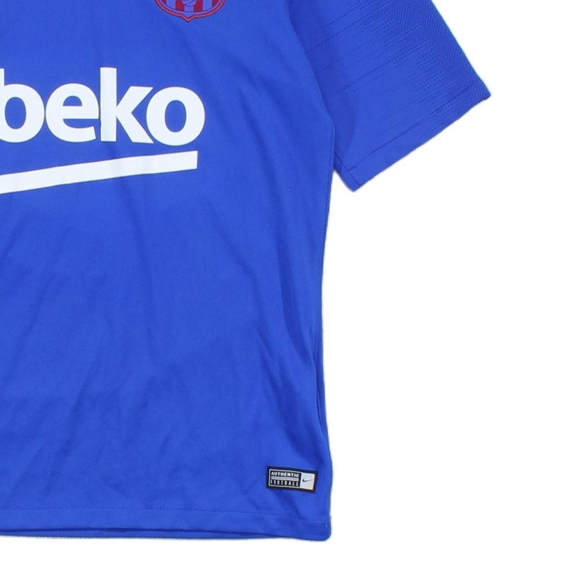Mens Barcelona 2019-20 Football Shirt Dri Fit Training Top