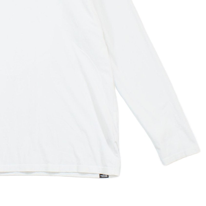 Mens T-Shirt Long Sleeve Logo Crew Neck