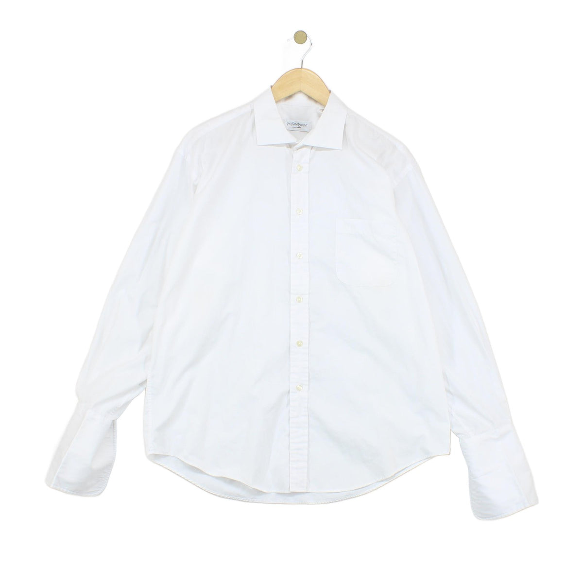 Mens Cufflink Shirt Formal Button Up Classic