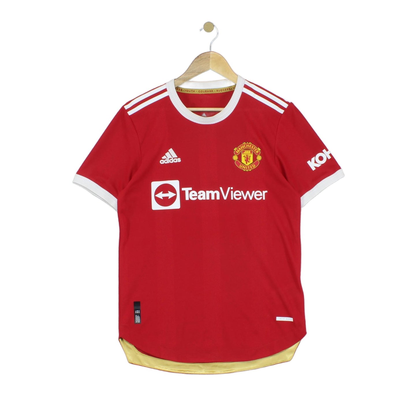 Mens Manchester United 2021/22 Football Shirt #25 Sancho