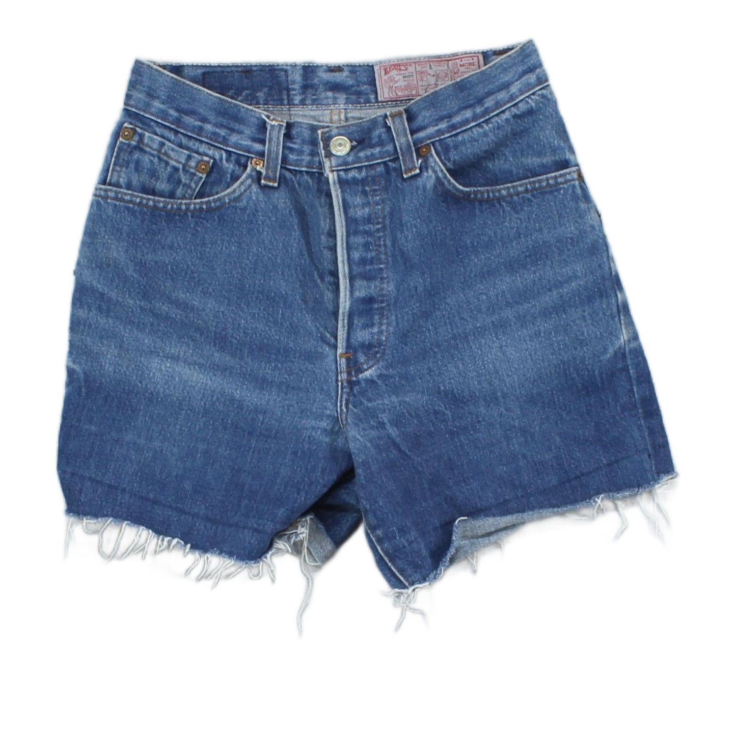 Womens Denim Shorts Frayed