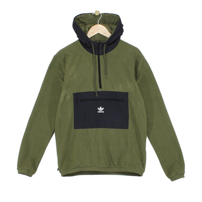 Mens Fleece Hoodie Hooded Streetwear Athletic 1/4 Zip