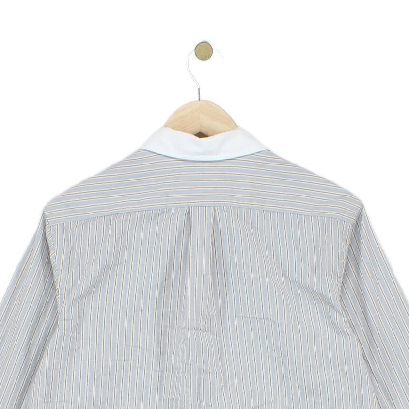 Mens Striped Shirt Classic Fit
