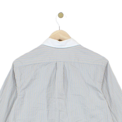 Mens Striped Shirt Classic Fit