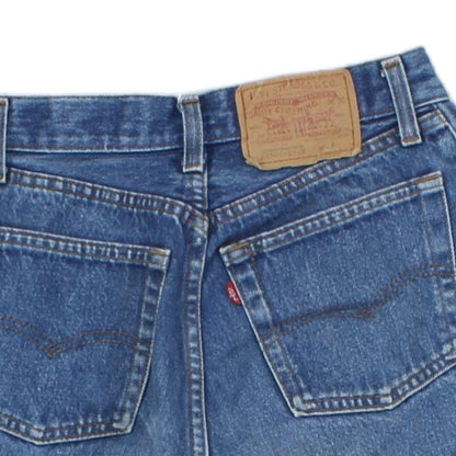 Womens Denim Shorts Frayed