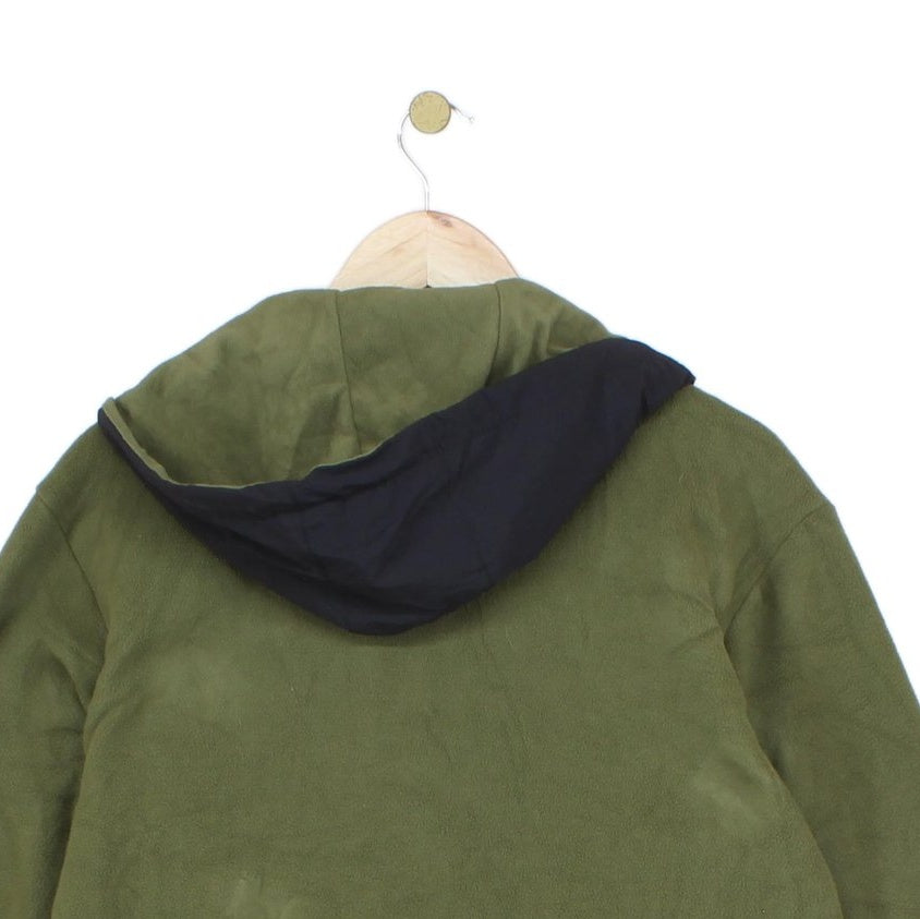 Mens Fleece Hoodie Hooded Streetwear Athletic 1/4 Zip