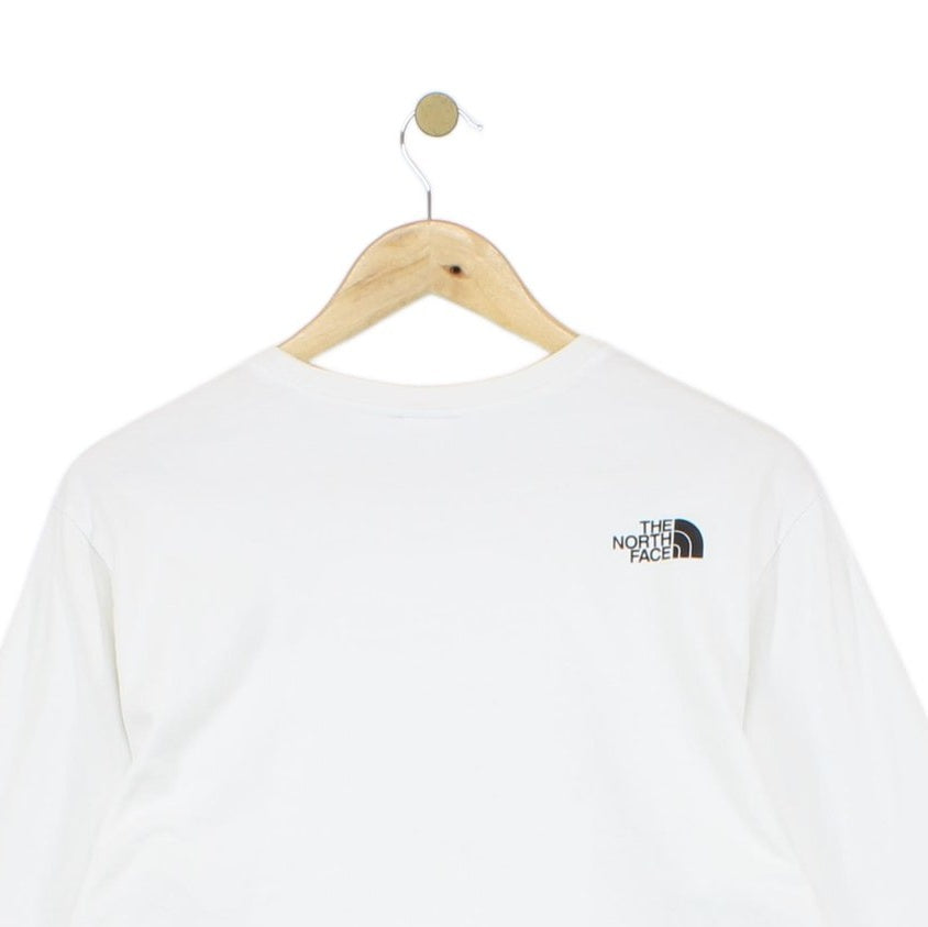 Mens T-Shirt Long Sleeve Logo Crew Neck