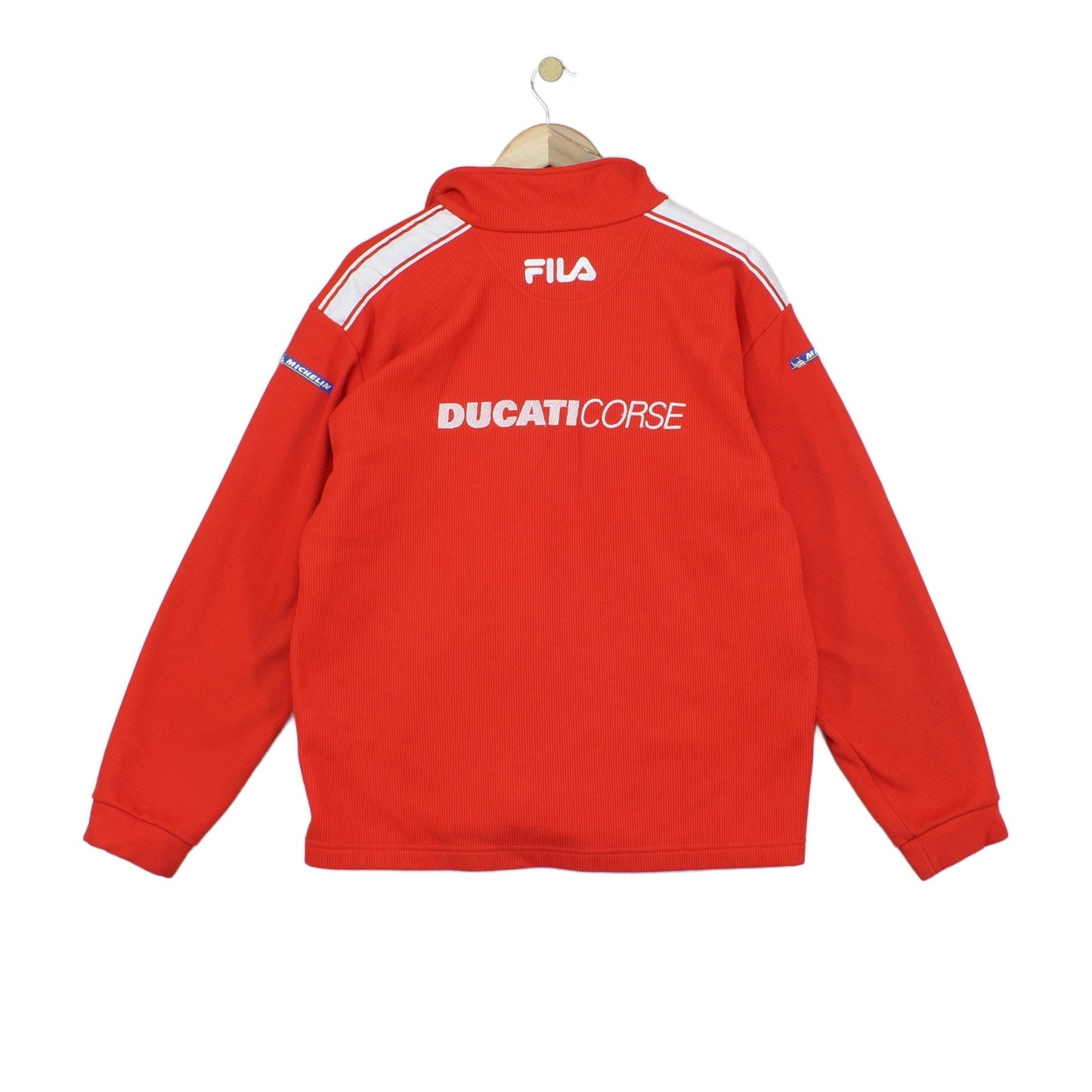 Mens Ducati 1/4 Zip Sweatshirt Made In Italy