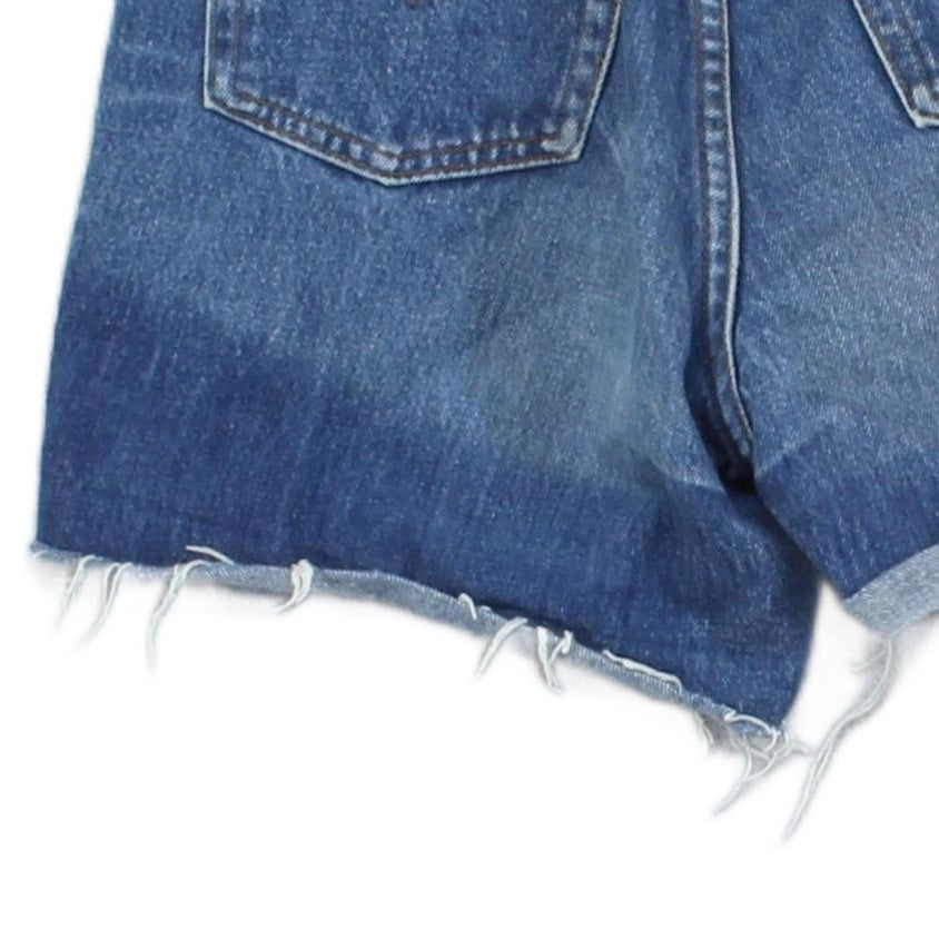 Womens Denim Shorts Frayed