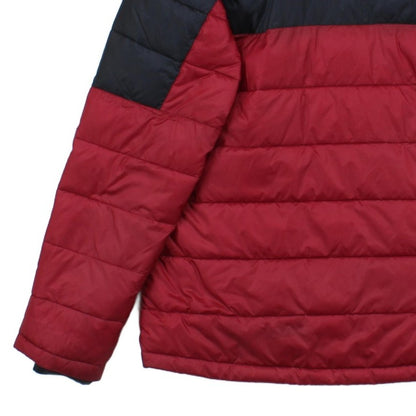 Mens Quilted Jacket Full Zip Insulated Winter