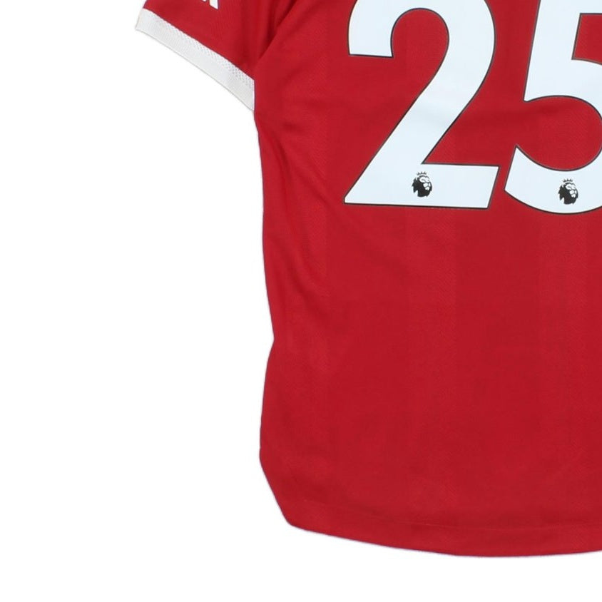 Mens Manchester United 2021/22 Football Shirt #25 Sancho
