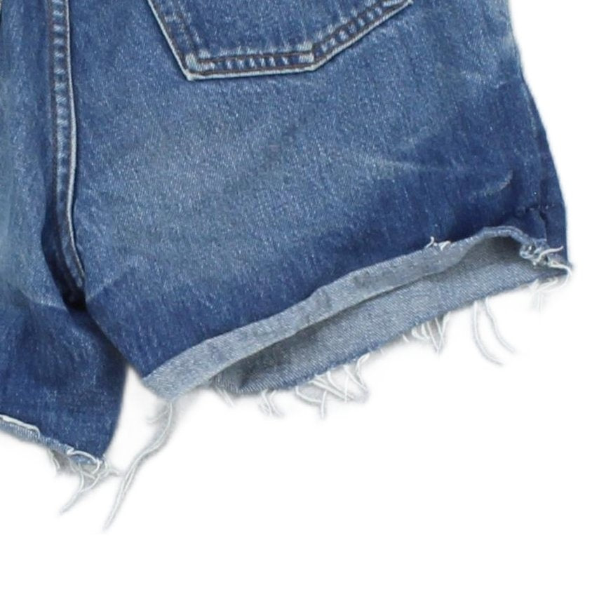 Womens Denim Shorts Frayed
