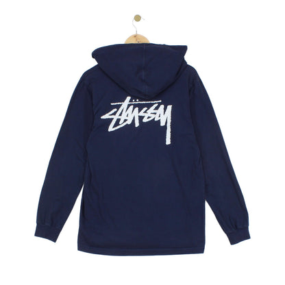 Mens Hoodie Streetwear Logo Lightweight
