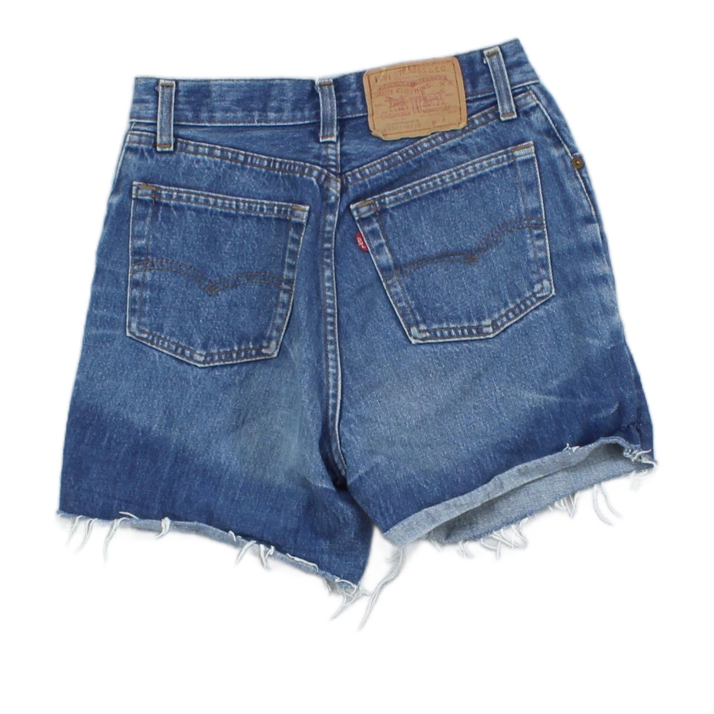 Womens Denim Shorts Frayed