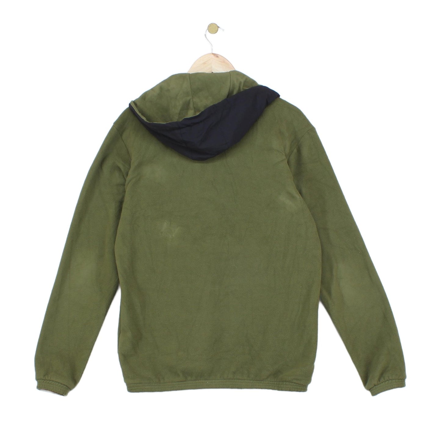 Mens Fleece Hoodie Hooded Streetwear Athletic 1/4 Zip
