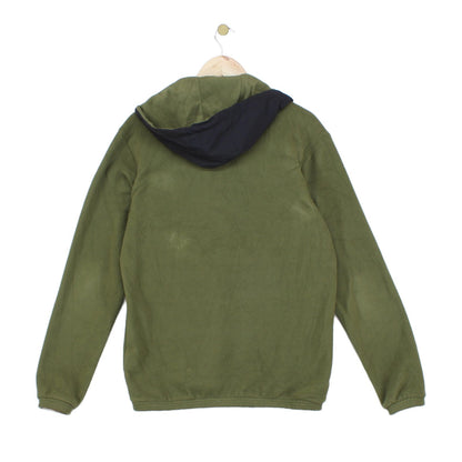 Mens Fleece Hoodie Hooded Streetwear Athletic 1/4 Zip