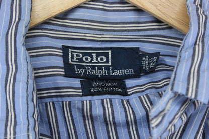 Mens Vintage Ralph Lauren Striped Shirt