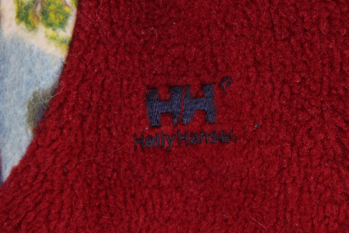 Mens Sherpa Fleece Jacket Full Zip Patterned