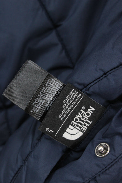 Boys Quilted Jacket Hooded Full Zip Reversible