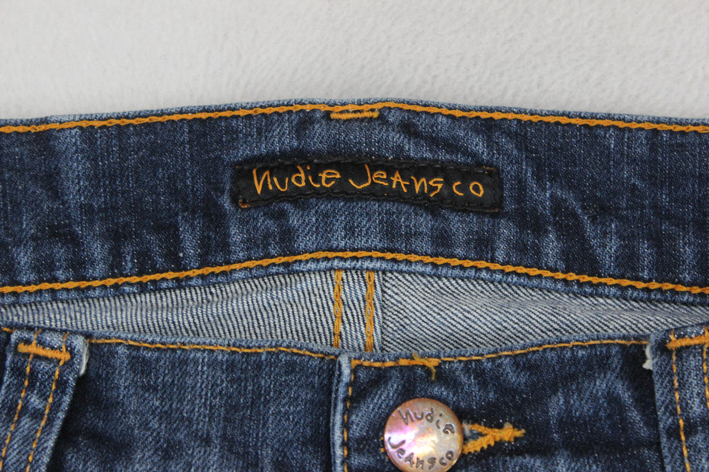 Mens Grim Tim Jeans Denim Slim