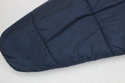Boys Quilted Jacket Hooded Full Zip Reversible