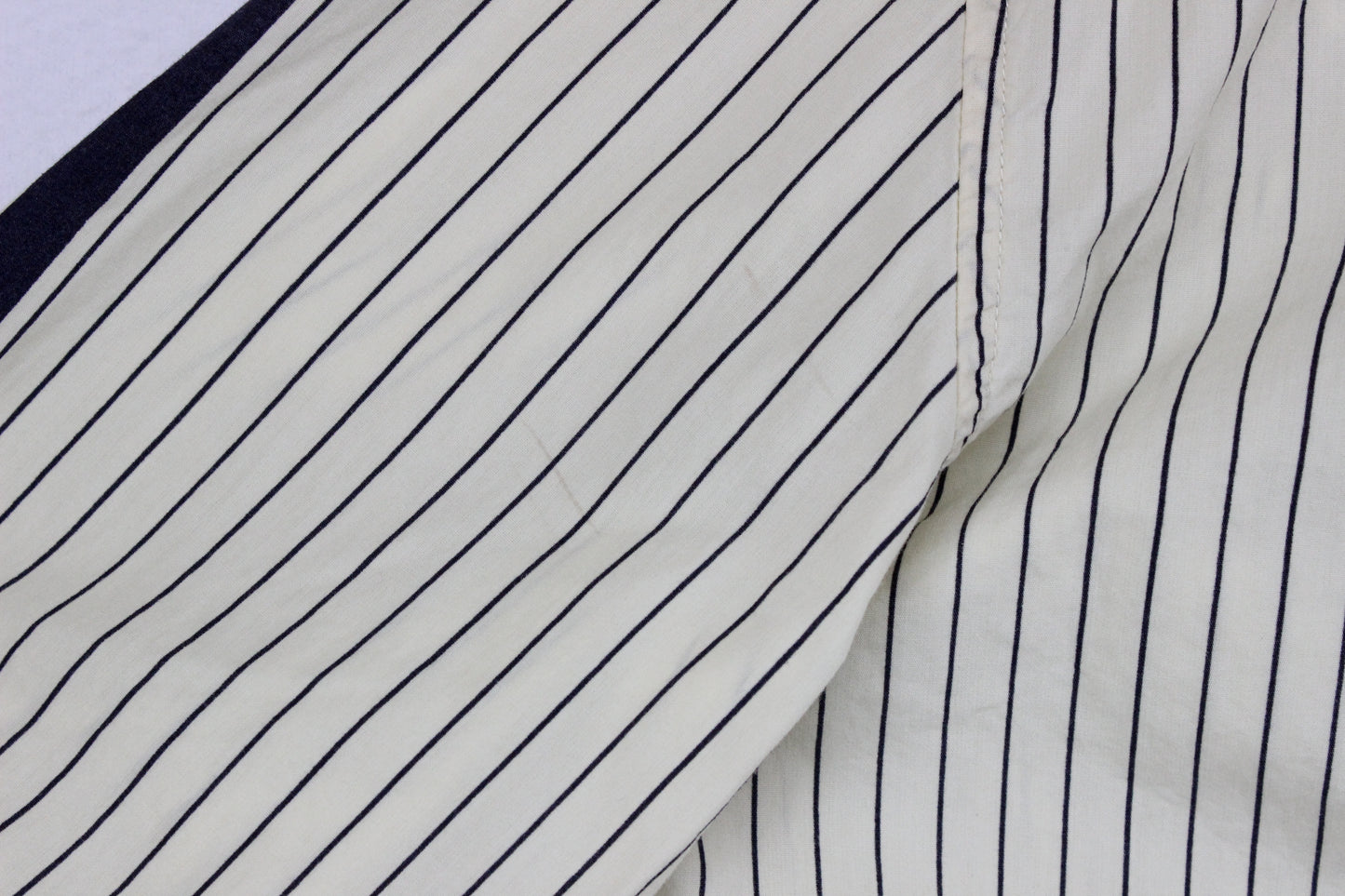 Mens Striped Shirt Western Long Sleeve Collared