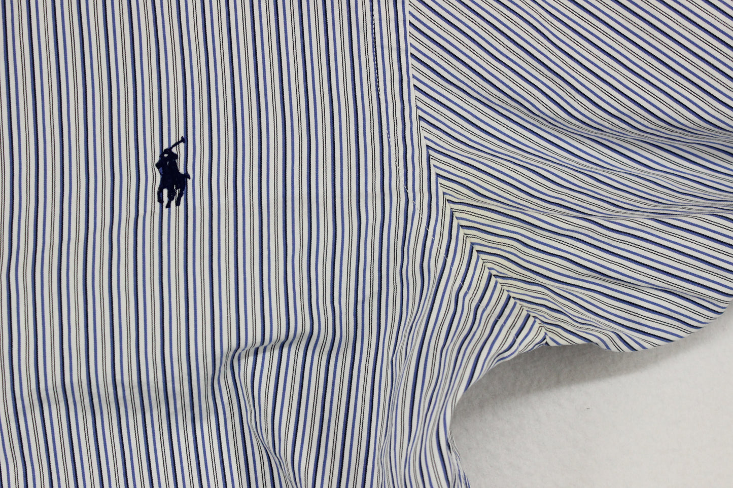 Mens Striped Shirt Slim Fit Button Up