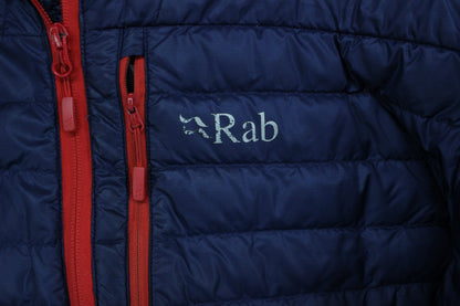 Mens Microlight Alpine Quilted Jacket Hooded Outdoor Down
