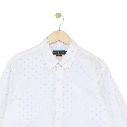 Mens Shirt Slim Fit Button Up Long Sleeve