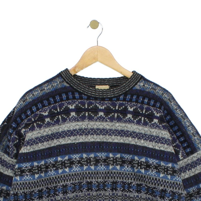 Mens Fair Isle Jumper Uk Made