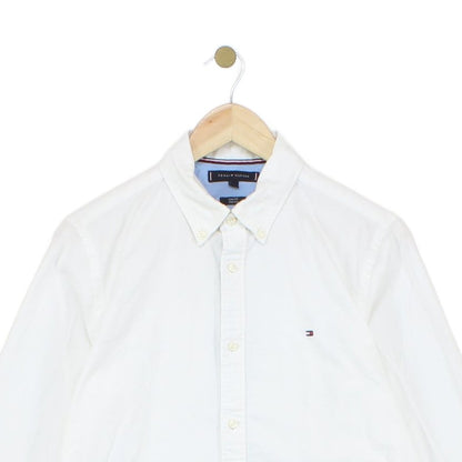 Mens Oxford Shirt Slim Fit Button Down Stretch