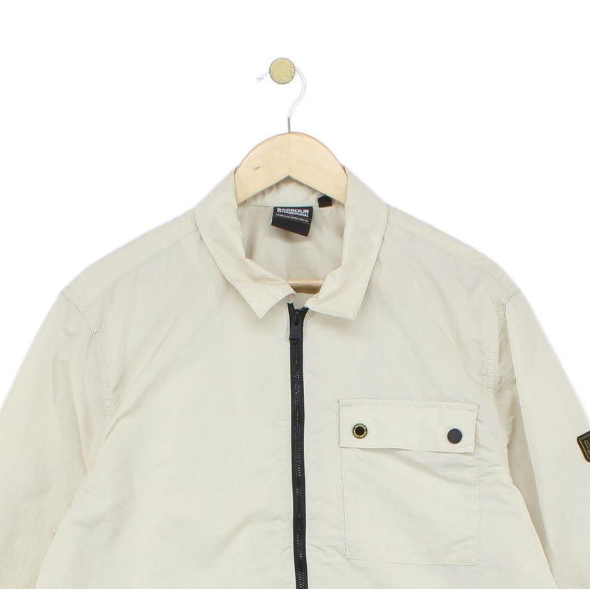 Mens Jacket Lightweight Outerwear Zip Long Sleeve