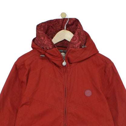 Mens Jacket Hooded Outerwear Canvas