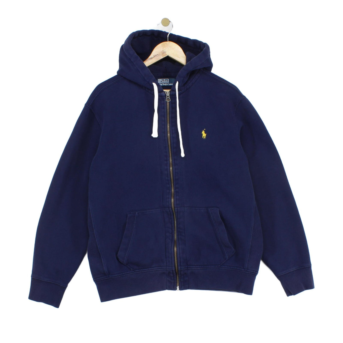 Mens Hoodie Full Zip Drawstring Pocket