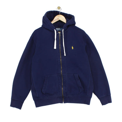 Mens Hoodie Full Zip Drawstring Pocket