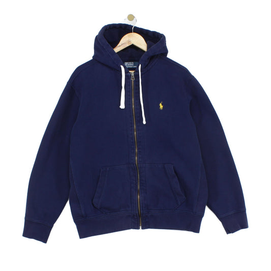 Mens Hoodie Full Zip Drawstring Pocket
