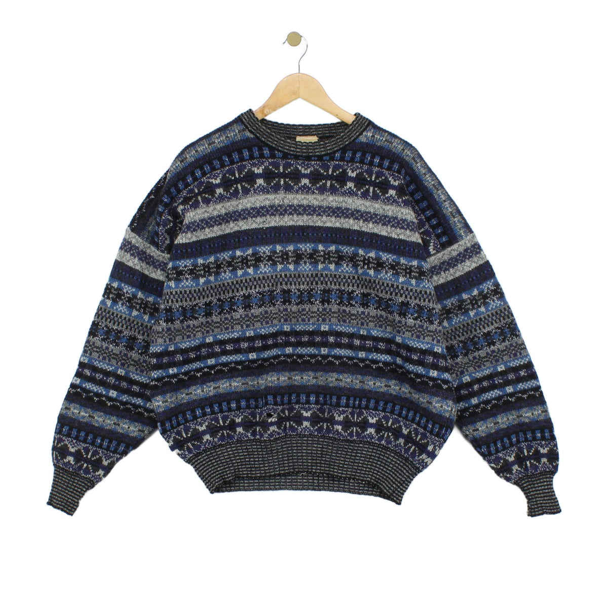 Mens Fair Isle Jumper Uk Made