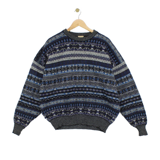 Mens Fair Isle Jumper Uk Made