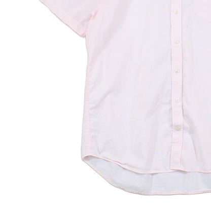 Mens Shirt Short Sleeve Button Up