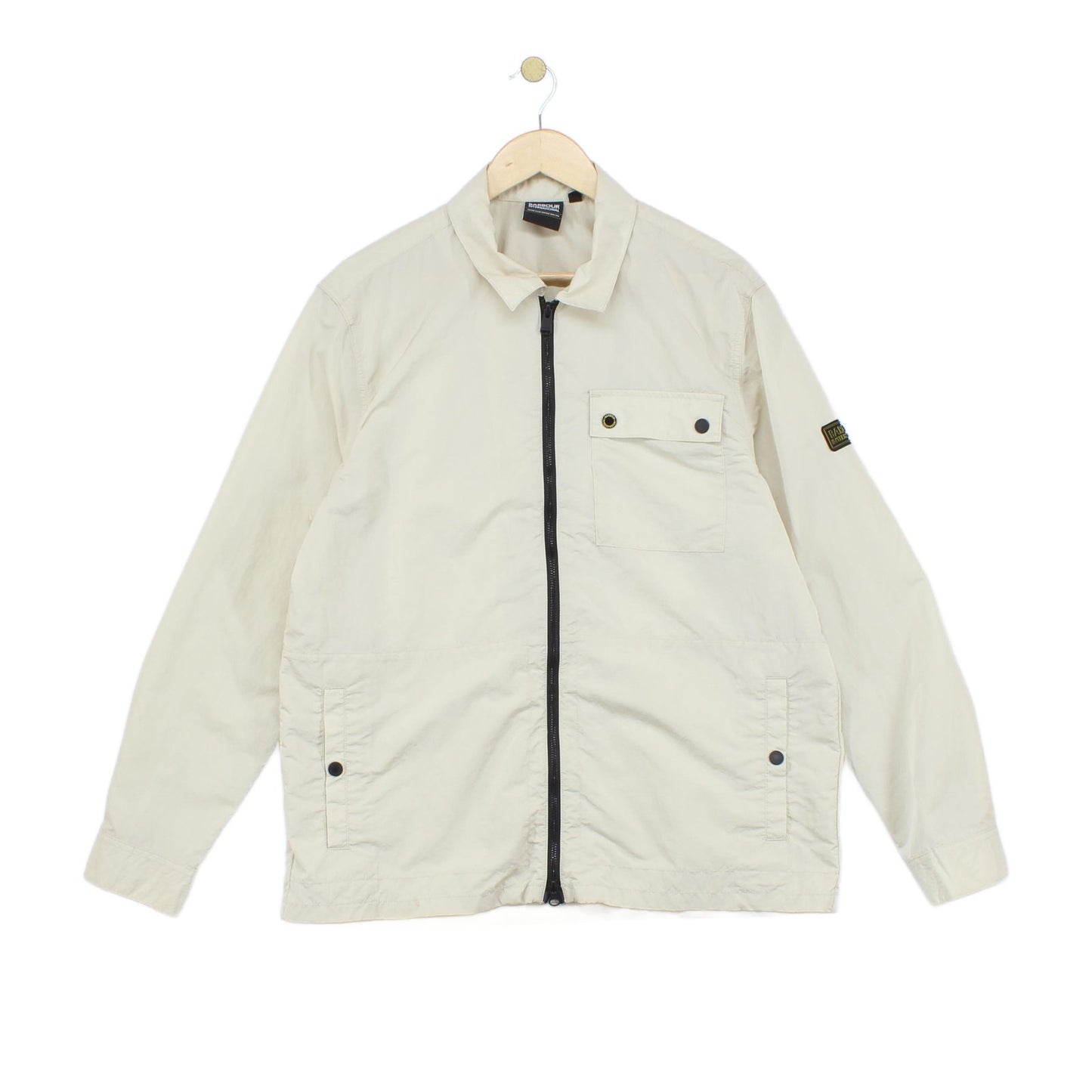 Mens Jacket Lightweight Outerwear Zip Long Sleeve