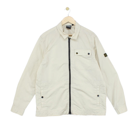 Mens Jacket Lightweight Outerwear Zip Long Sleeve