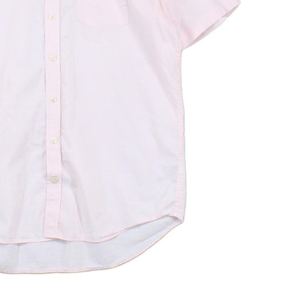 Mens Shirt Short Sleeve Button Up