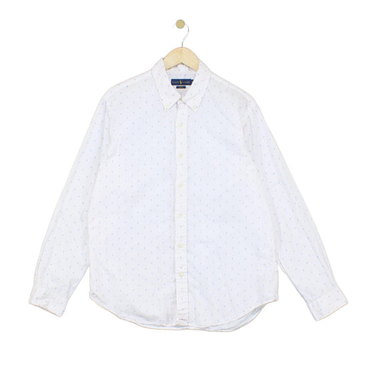 Mens Shirt Slim Fit Button Up Long Sleeve