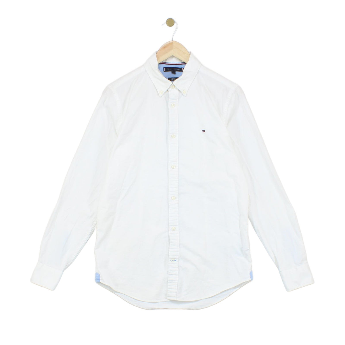 Mens Oxford Shirt Slim Fit Button Down Stretch