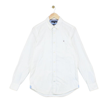 Mens Oxford Shirt Slim Fit Button Down Stretch